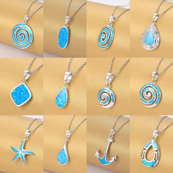 Drop Synthetic Opal Leverback Earrings Women 925silver Jewelry