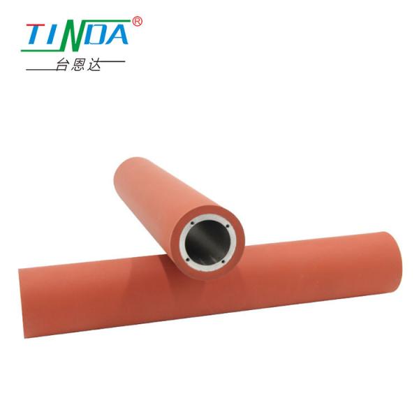 Industrial Grade Heating Rubber Coated Steel Rollers Rubber Roller OEM