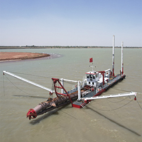 2300m3 Cutter Suction Dredger Ship With 12m Dredging Depth Fuel Efficient