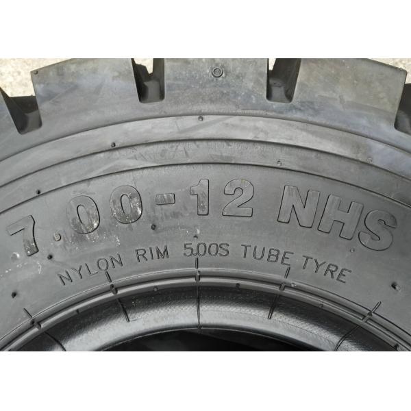 7.00-12NHS Size Industrial Forklift Tires F Load Range Good Loading Capacity