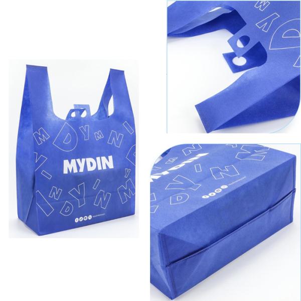 Напечатанные по заказу дешевые нетканые сумки для ношения