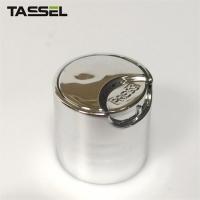 24/410 capsule en plastique de pp de chapeau enduit UV argenté brillant de disque pour le shampooing