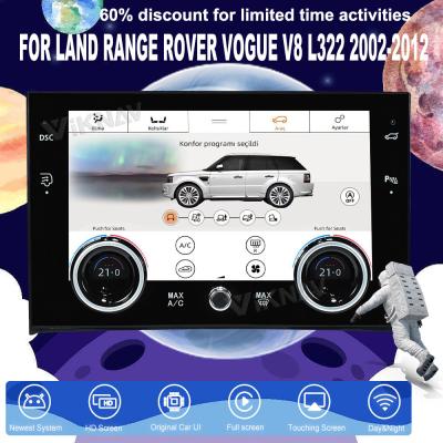 10.4inch AC Panel Display For Land Range Rover Vogue V8 L322 Keep The Original Functions With Car Air Condition Contrl