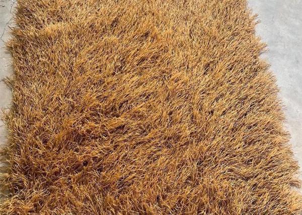 Telhado de palha de polietileno sintético e durável Telhado de palha artificial leve