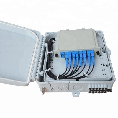 FDB ODF 8 Way IP65 FTTH Distribution Terminal Box With Splitter
