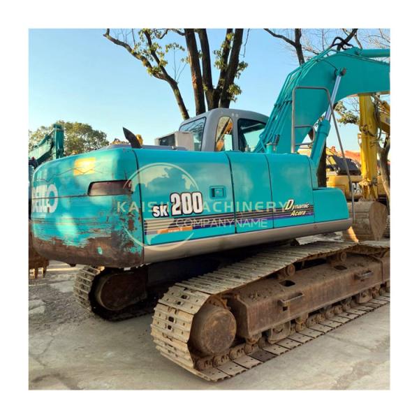 Boa condição 20 toneladas SK200-6 Kobelco Excavator do Japão em Xangai Original 2017
