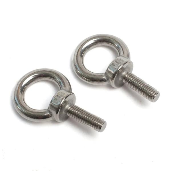 Parafusos de cabeça redonda, parafusos de olho, parafusos de tampa, fabricados em aço inoxidável