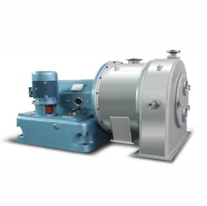 Centrifugador contínuo centrífugo automático do empurrador de SS316l para o sal