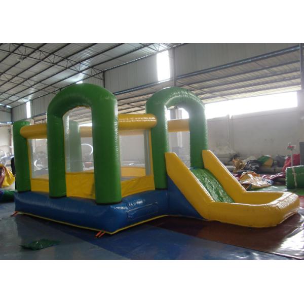 Inflatable Jumping House Combo , Inflatable Bouncy Castle With Water Slide