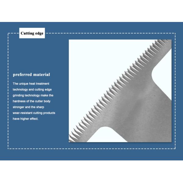 HSS Plastic Film Bag Saw Cutting Blade , Packaging Machine Blades Size Cutomized