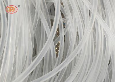 Transparent 70 Shore A MVQ Silicone Tubes For Fluid Transmission
