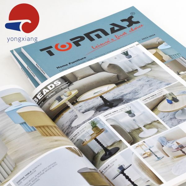 Full Color Catalog Magazine Printing 8 Pages - 200 Pages Perfect Binding Magazine