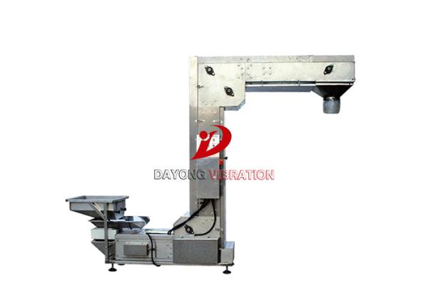 Carbon Steel Large Handling Capacity Bucket Elevator Conveyor For Silo