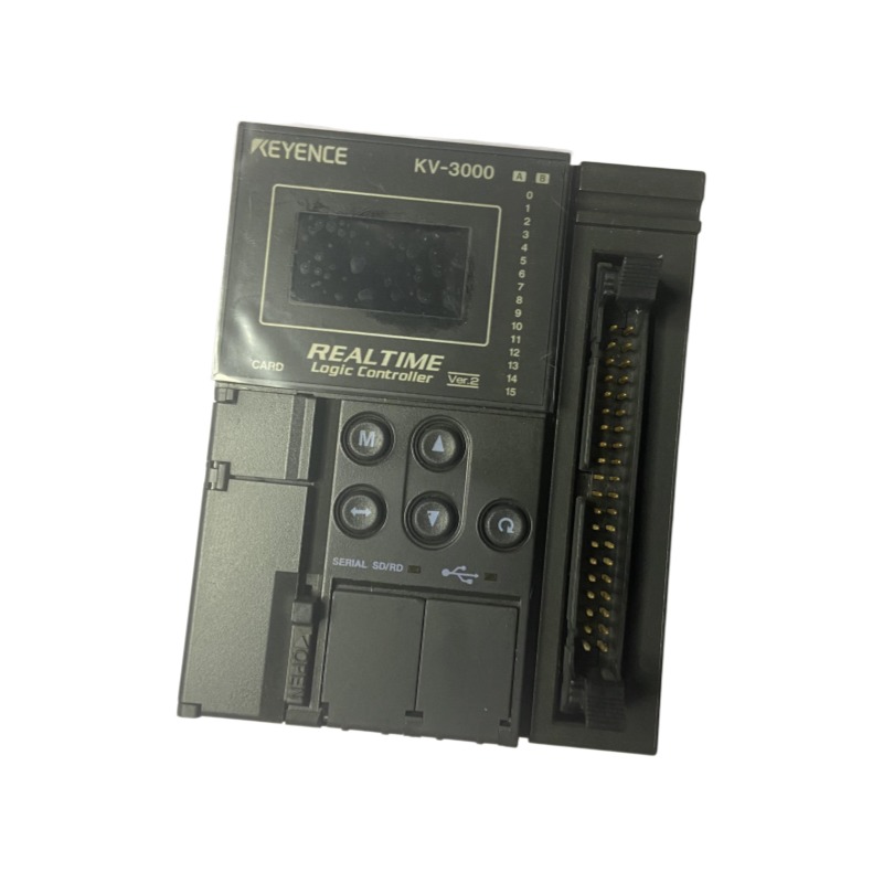 KEYENCE KV-3000 KV-8000 KV-5500 PLC Programmable Controller Serial Built in CPU Unit Used