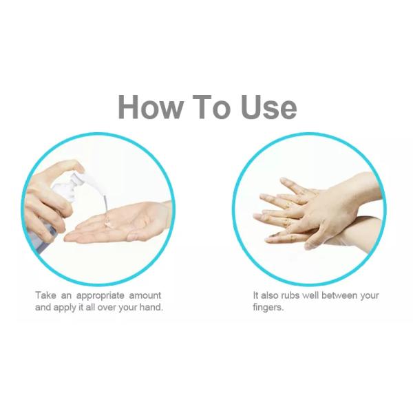 Waterless Alcohol Antibacterial Hand Sanitizer Hand Wash Cleaning