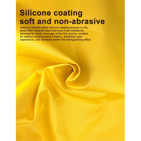 Ht800 Home Fire Proof Safety Emergency Fire Registant Fiberglass Fire Blanket for Kitchen