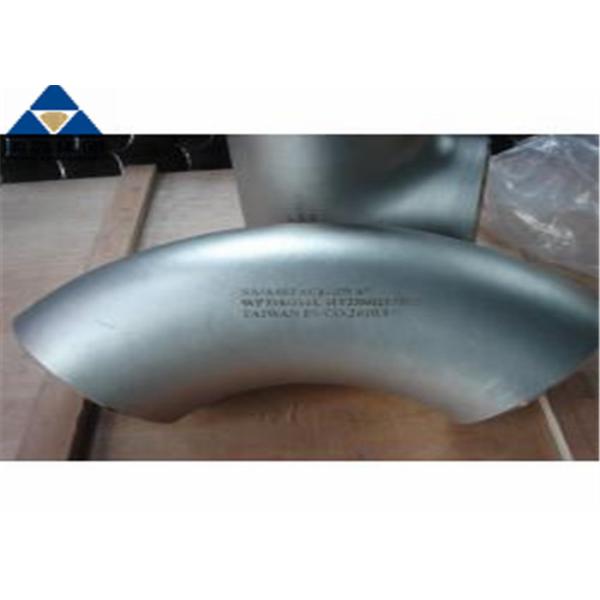 WP347 3 Inch Steel Pipe Fittings , Stainless 90 Degree Elbow SCH10