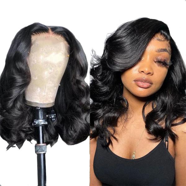 Made Natural Wavy Bob Wig Long Variety Color Synthetic Wigs Heat Resistant Fiber Vendors