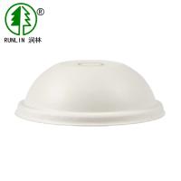 Dôme jetable d'Eco de couverture de tasse de papier de boisson de bagasse de couvercles favorables à l'environnement de tasse
