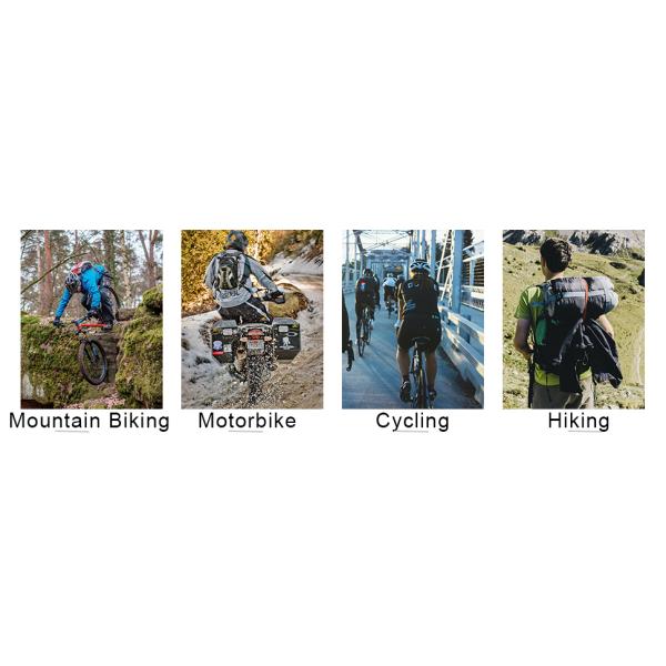 Protective Gear Full Finger Gloves, Motorcycle Tactical Gloves Upgraded Touch Screen Damping Palm Pads Rubber Guard