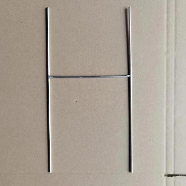 Колья знака рамки h на открытом воздухе рекламы гофрировали напечатанные 5mm