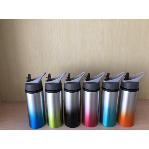 Personalized Aluminum Sports Water Bottle With Fashion Colourful Painting