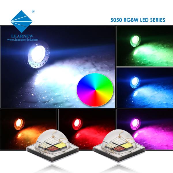 SMD 5050 RGBW LED Chip 4 in 1 Multi Color with Silica Lens 5.0*5.0mm 12W 700mA-1500mA High Power LED COB