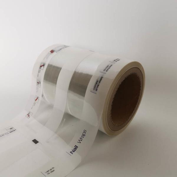 90mm 140 Micron PET Printed Packaging Film Roll