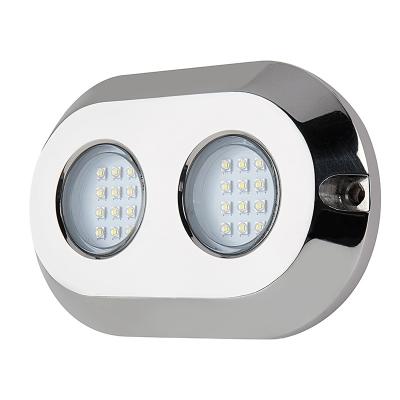 A anti corrosão 5800lm 120W 12v conduziu luzes para barcos