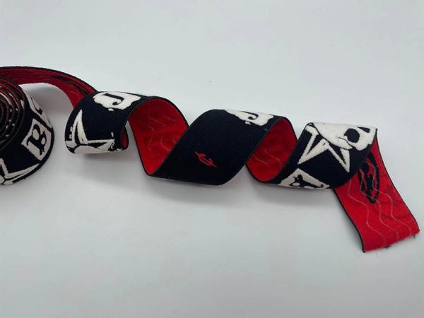 New Design Silicone Printed Logo Embossed Elastic Band For Underwear Waistband Garment