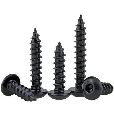 Grade 8 Alloy Stainless Steel Self Tapping Screws M6 Size Hex Drive Rounded Head