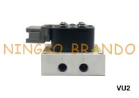 Type faisant le coin tubulure de VU2 2 Accuair de vanne électromagnétique de suspension d'air/unité DC12V de valve