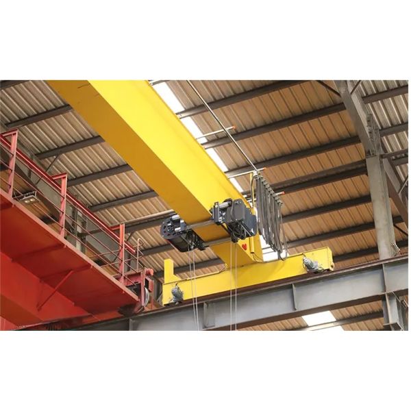 Box Shape Girder Type HD European Low Headroom Single Girder Bridge Crane 5T Power Source Clients Requirments Customized