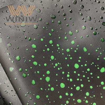 Microfiber PU Nubuck Leather Embossed Vegan Friendly Leather For Shoes