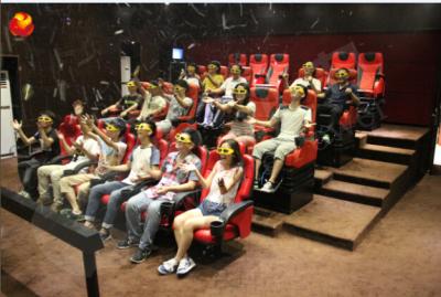 Experimente assentos extraordinários do cinema da aventura 4D para o centro comercial