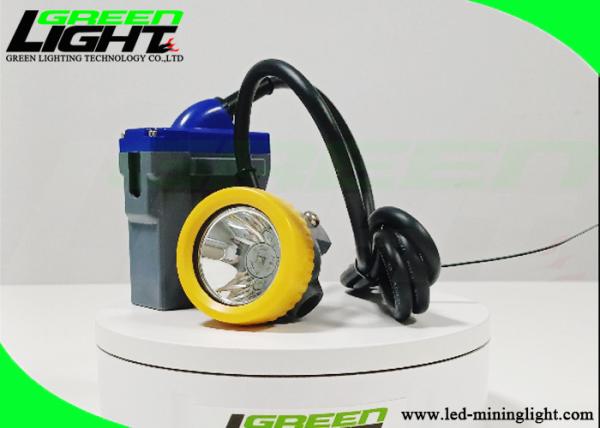 T7 Cord Mining Cap Lamp 15000lux Waterproof IP68 16 Hours Long Lighting Time