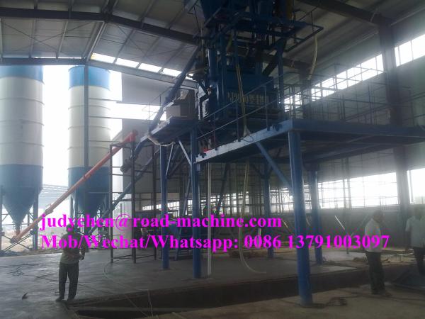 HZS serial concrete production plant productivity 25m3 / h power 60KW Concrete Mixing Station