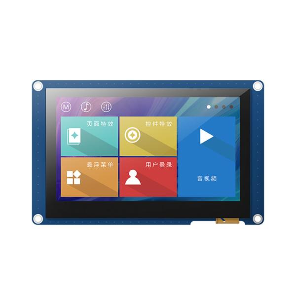 Емкостное касание 4,3 код дисплея 480x270 экрана HMI Tft Lcd дюйма свободный с изображением шрифта