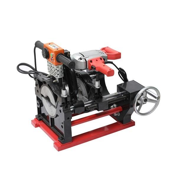braçadeiras da máquina 2 da solda por fusão da extremidade do HDPE de 63mm a de 200mm semi auto
