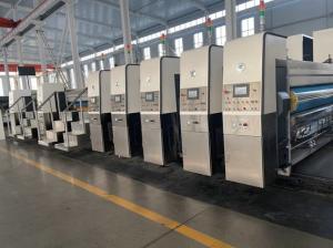Impressora de empacotamento estável Slotter Die Cutter do controle do PLC da m