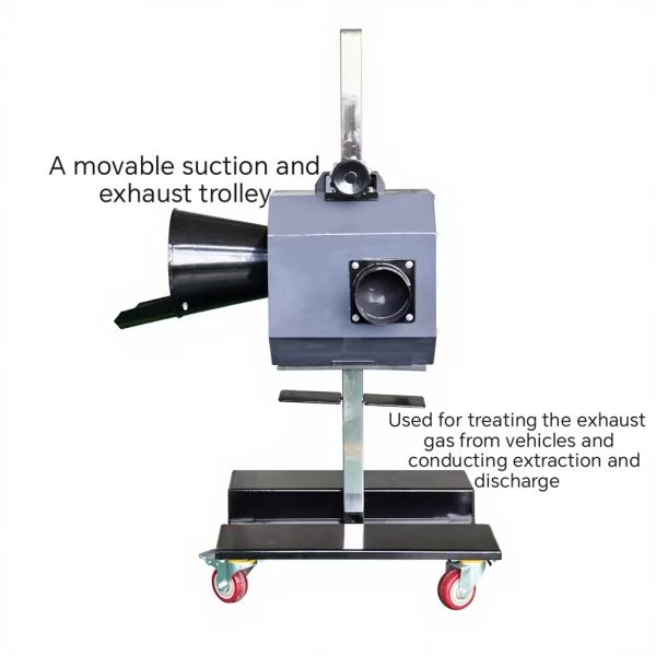 Filtration Vehicle Exhaust Extraction System 76MM 102MM Exhaust Removal System