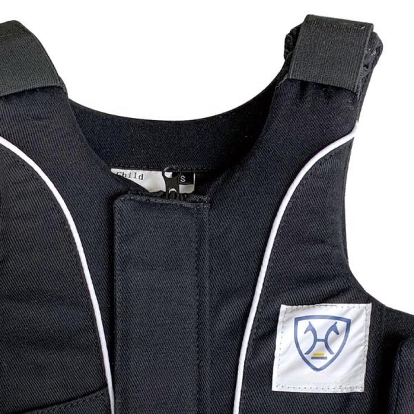 Kids' Protective Horse Riding Vest with Other Features Made of Cotton Fabric