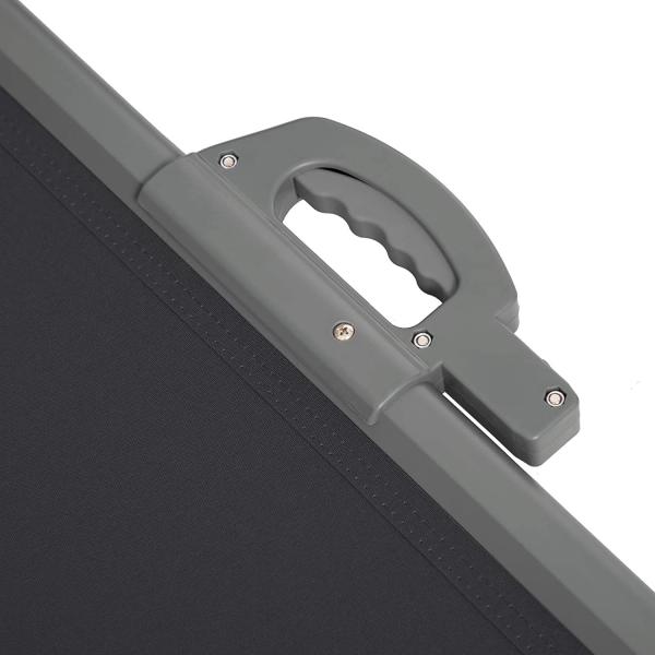 Canopy UV-resistant Waterproof Side Retract Awing,H 160-200CM,L 300-400CM,Grey