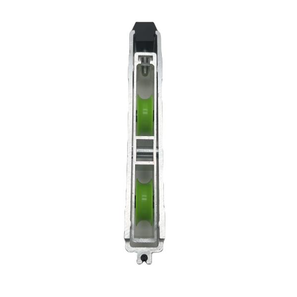 19mm and 22mm width Aluminum Housing Sliding Door Bottom Rollers Heavy Duty ODM