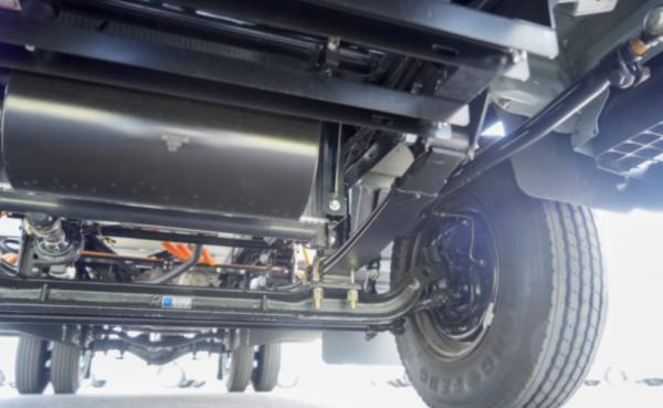 Caminhão leve elétrico puro fechado de Van Truck 100KM/H da escala de 310KM