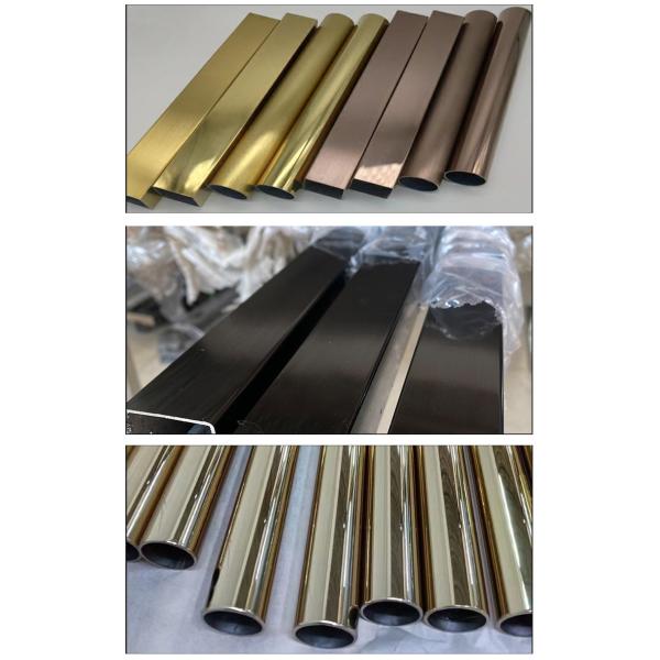 inoxydables de 25mm soudés sifflent le tube décoratif de l'acier inoxydable 201 202