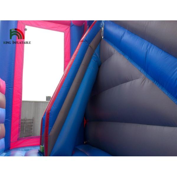 Castelo de salto inflável da casa cor-de-rosa de Spongebob com calças e lado quadrados