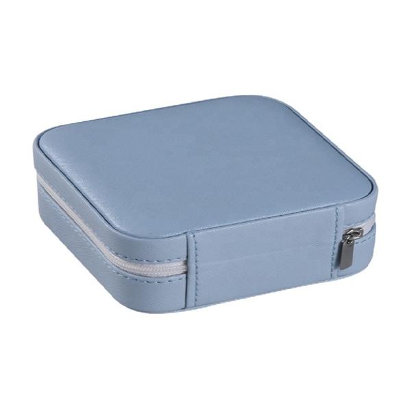 Faux Leather Travel Small Jewelry Gift Box Customized For Rings Earrings Necklace
