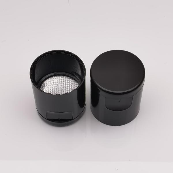 Portable Sealed 24/415 Plastic Flip Top Cap For Facial Cleanser Bottle