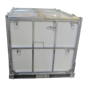 Foldable Steel IBC Containers Metal Material Heavy Duty Ibc Water Storage Tanks